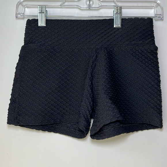 Booty by Brabants Other - Booty by Brabants Black Croco Skin Booty Shorts